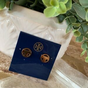 Tory Burch | Geo T Stud Earrings